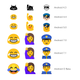 Esta vez, todos los emojis han sido rediseñados. Imagen: Emojipedia